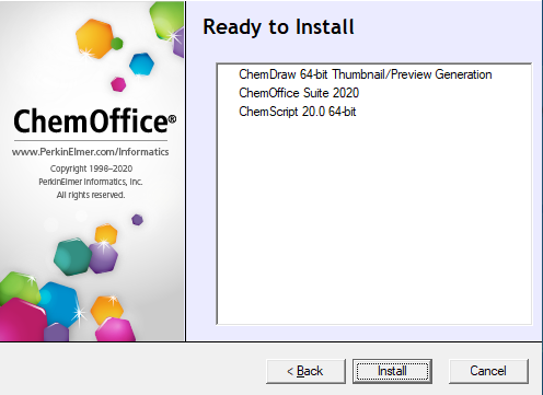 Click install