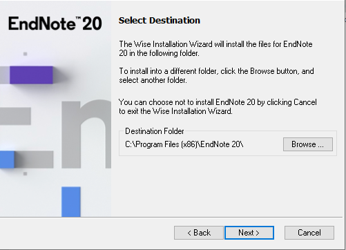 endnote 20 windows 11