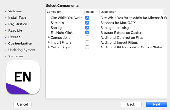 Installation type