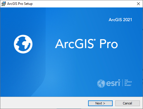 Installing GIS