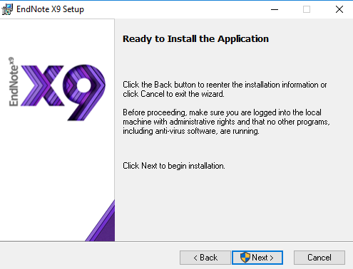 install