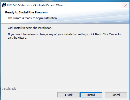 install
