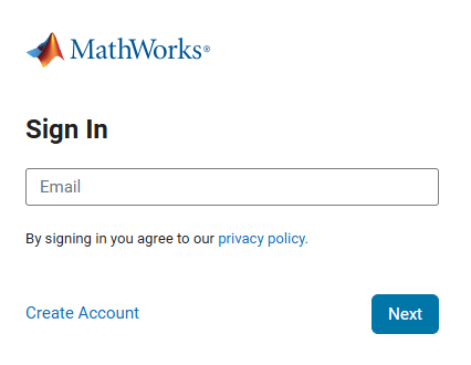 Sign in using  your university account