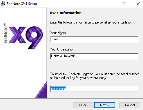install