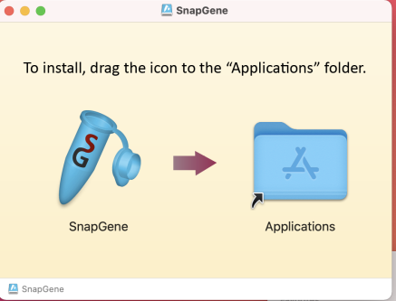 Drag Icon to Applications