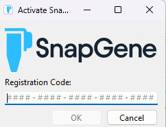 Enter registration code
