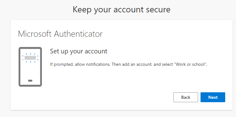 Set up your account