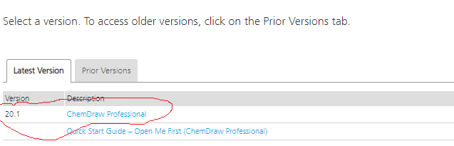 choose installation file