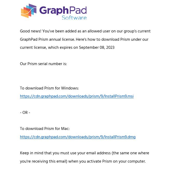 graphpd email