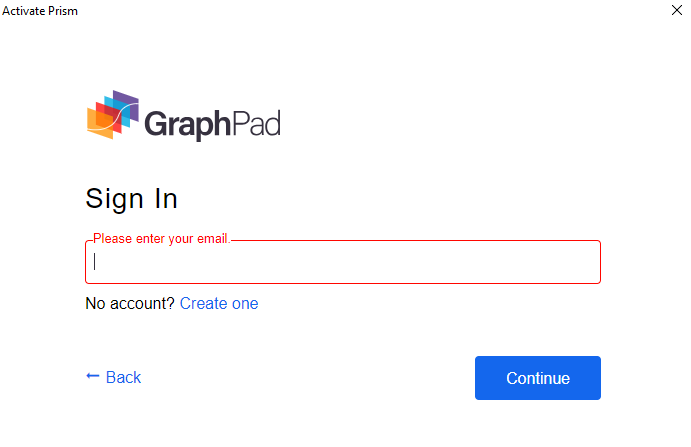 create account