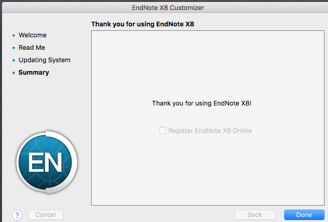 install